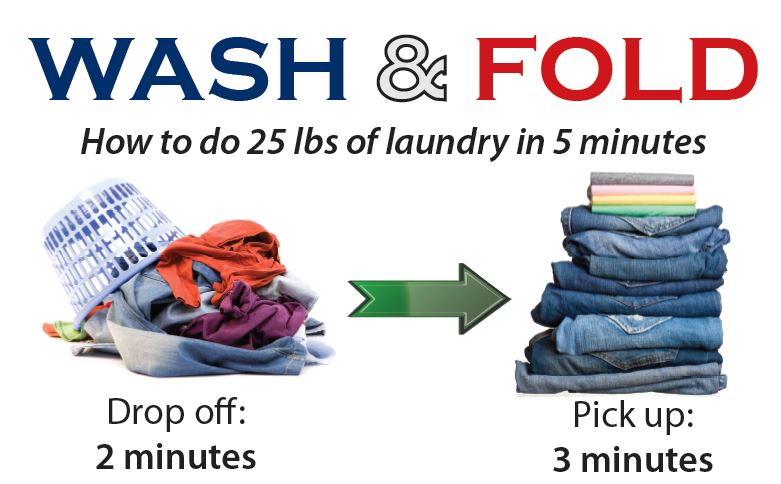 local wash and fold laundry service