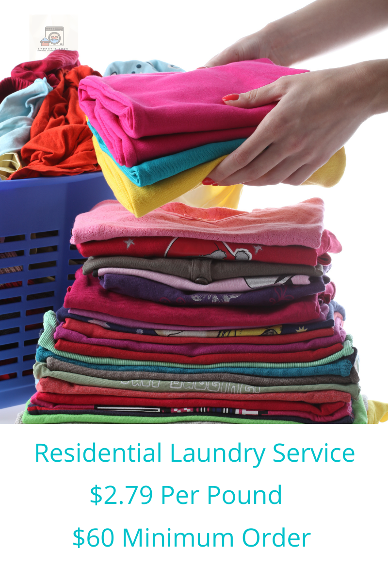 pickup wash and fold laundry